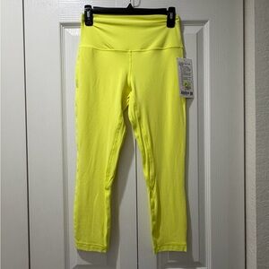 lululemon athletica Kids Neon Yellow Leggings